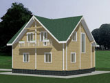Проект деревянного дома Барвиха