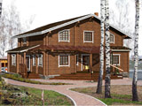 Проект деревянного дома Биссерово - 220