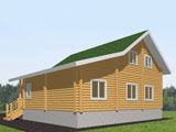 Проект деревянного дома Бояркино